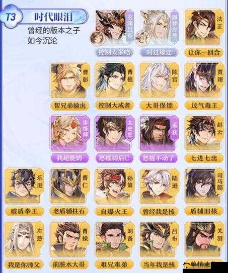 三国志幻想大陆：最强阵容揭秘，谁将主宰战场？